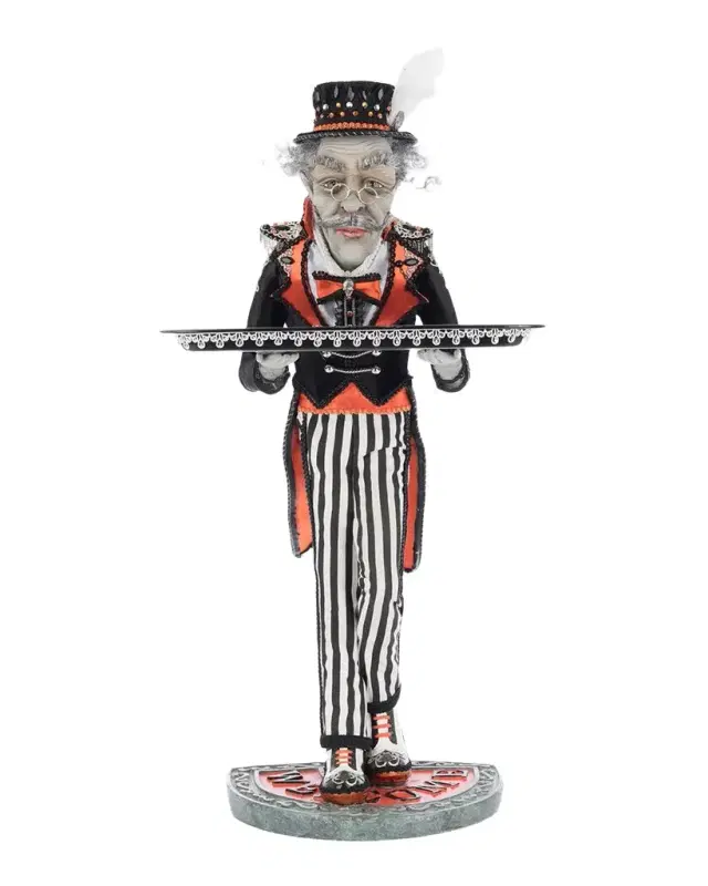 Katherine 's Collection Bartholomew the Butler Server Halloween Decor