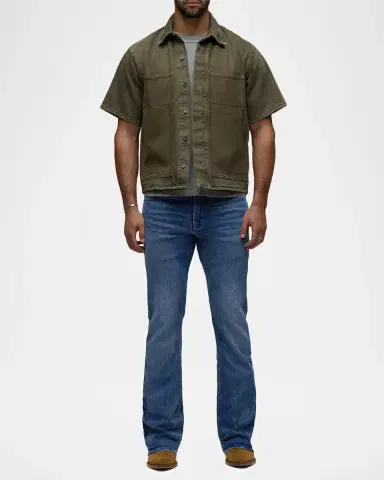 Hudson Men's Walker Kick Flare Jeans | Thumbnail 2