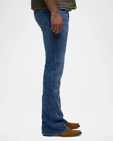 Hudson Men's Walker Kick Flare Jeans | Thumbnail 6