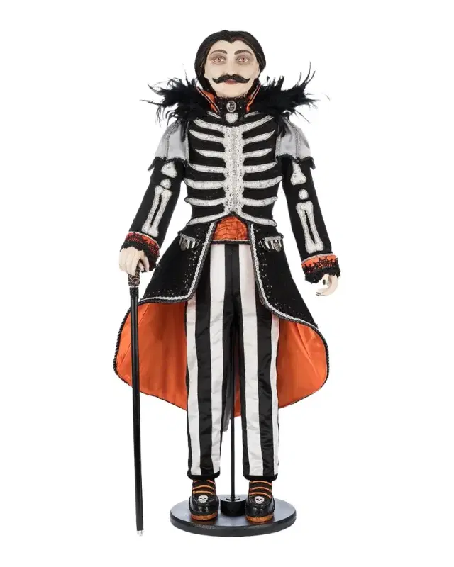 Katherine 's Collection Mr. Macabre Doll Halloween Decor