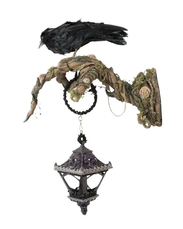 Katherine 's Collection Haunted Forest Wall Lantern Wall Decor