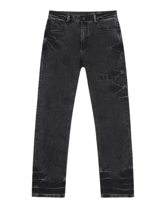 RTA Men's Haru Grey-Wash Slim Fit Jeans