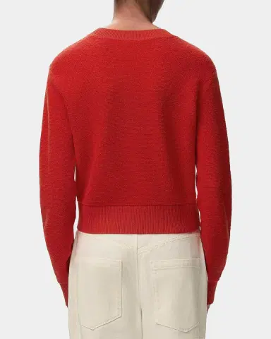 Loewe Logo Embroidered Wool Crewneck Sweater | Thumbnail 3 Loewe Logo Embroidered Wool Crewneck Sweater | Thumbnail 3