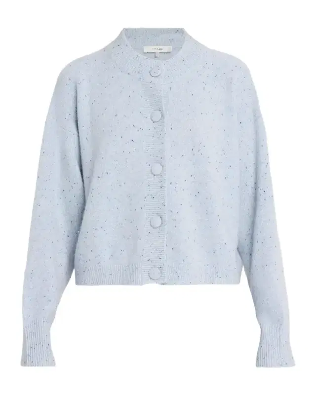 Frame The Lightweight Cashmere Crewneck Cardigan