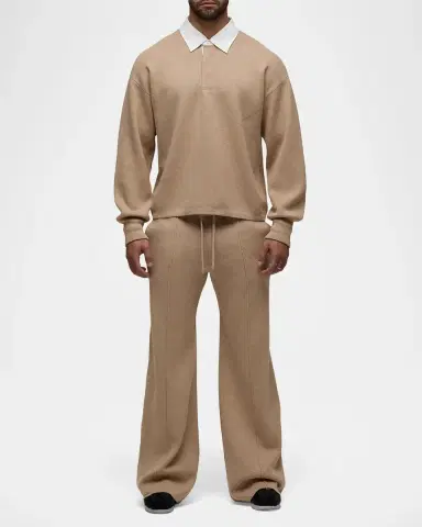 Hudson Men's Foldout Cotton-Cashmere Pants | Thumbnail 2