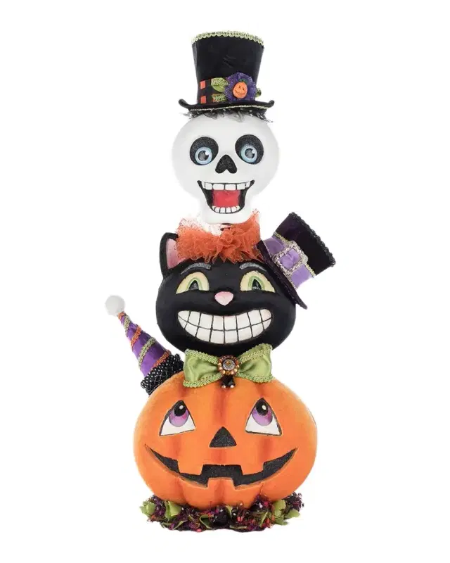 Katherine 's Collection Ghoulish Gatherings Ghoul Stack Tabletop Decor