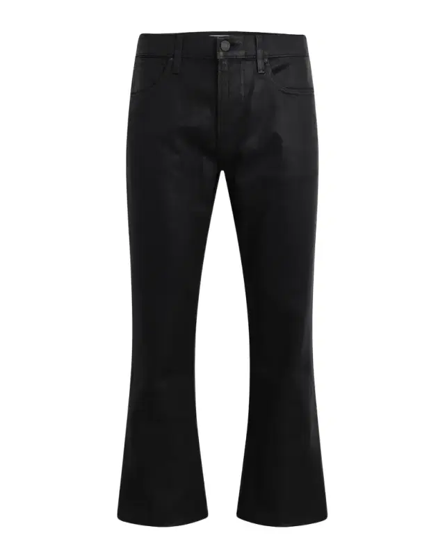 Hudson Men's Kick Flare Black Denim Jeans
