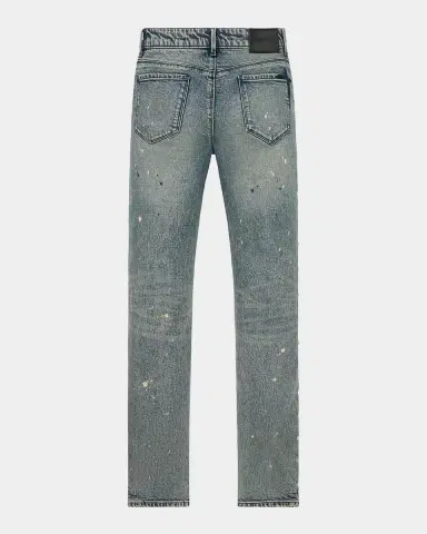 RTA Men's Bryant Grey Denim Skinny Jeans | Thumbnail 2 RTA Men's Bryant Grey Denim Skinny Jeans | Thumbnail 2
