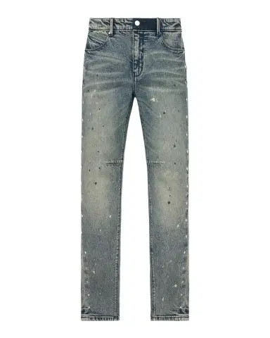 RTA Men's Bryant Grey Denim Skinny Jeans | Thumbnail 1 RTA Men's Bryant Grey Denim Skinny Jeans | Thumbnail 1