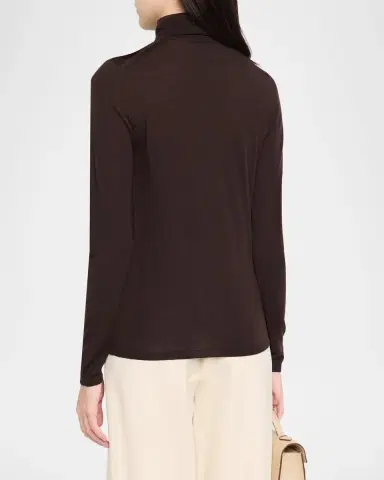 Max Mara Turtleneck Wool Long-Sleeve Sweater | Thumbnail 3 Max Mara Turtleneck Wool Long-Sleeve Sweater | Thumbnail 3