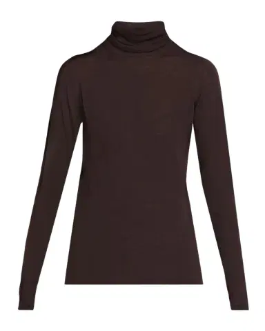 Max Mara Turtleneck Wool Long-Sleeve Sweater | Thumbnail 1 Max Mara Turtleneck Wool Long-Sleeve Sweater | Thumbnail 1