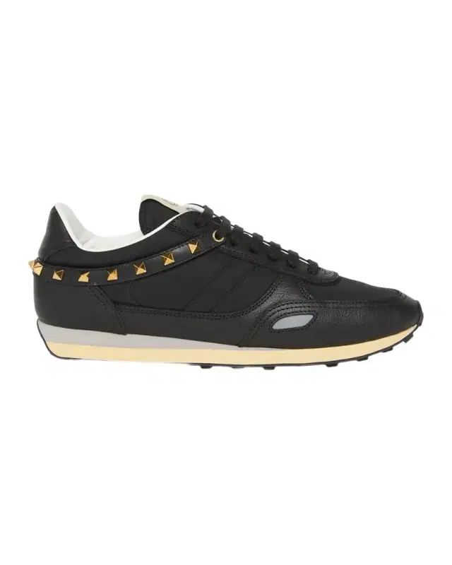 Valentino Garavani Men's Stud Up Low-Top Sneakers