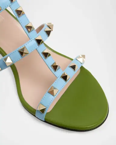 Valentino Garavani 60mm Rockstud Caged Slide Sandals | Thumbnail 5 Valentino Garavani 60mm Rockstud Caged Slide Sandals | Thumbnail 5