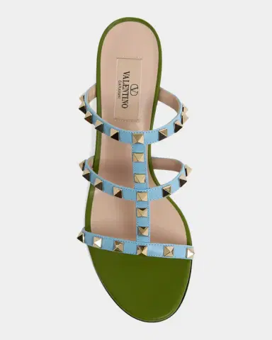 Valentino Garavani 60mm Rockstud Caged Slide Sandals | Thumbnail 6 Valentino Garavani 60mm Rockstud Caged Slide Sandals | Thumbnail 6