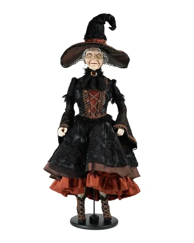 Katherine 's Collection Agatha Coppermoon Doll Halloween Decor