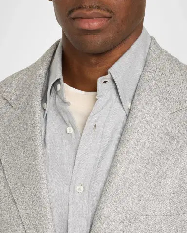 Brunello Cucinelli Men's Cavallery Silk and Cashmere Single-Breasted Sport Coat | Thumbnail 5 Brunello Cucinelli Men's Cavallery Silk and Cashmere Single-Breasted Sport Coat | Thumbnail 5