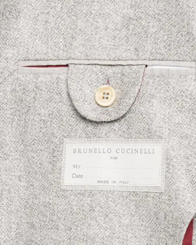 Brunello Cucinelli Men's Cavallery Silk and Cashmere Single-Breasted Sport Coat | Thumbnail 6 Brunello Cucinelli Men's Cavallery Silk and Cashmere Single-Breasted Sport Coat | Thumbnail 6