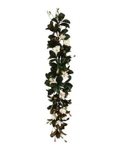 Winward Home Deluxe Artificial Magnolia Garland | Thumbnail 1