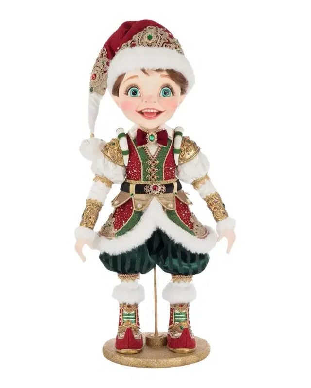 Katherine 's Collection Royal Christmas Ball William Wintersnap Tabletop Doll