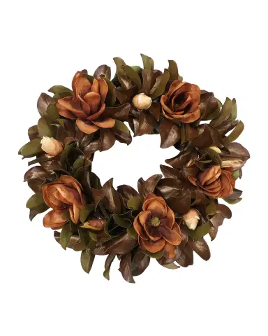 Winward Home Holiday Magnolia Faux Wreath | Thumbnail 2