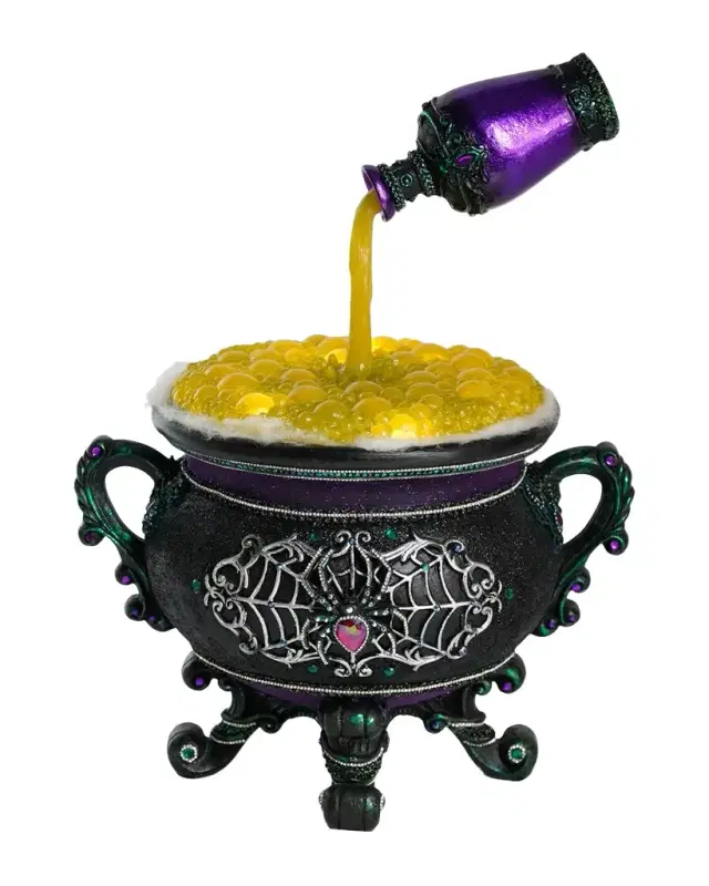 Katherine 's Collection Enchanted Emerald Widow Elixir Cauldron