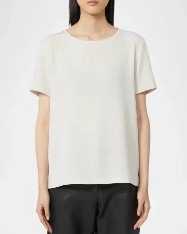 Max Mara Crewneck T-Shirt | Thumbnail 3 Max Mara Crewneck T-Shirt | Thumbnail 3