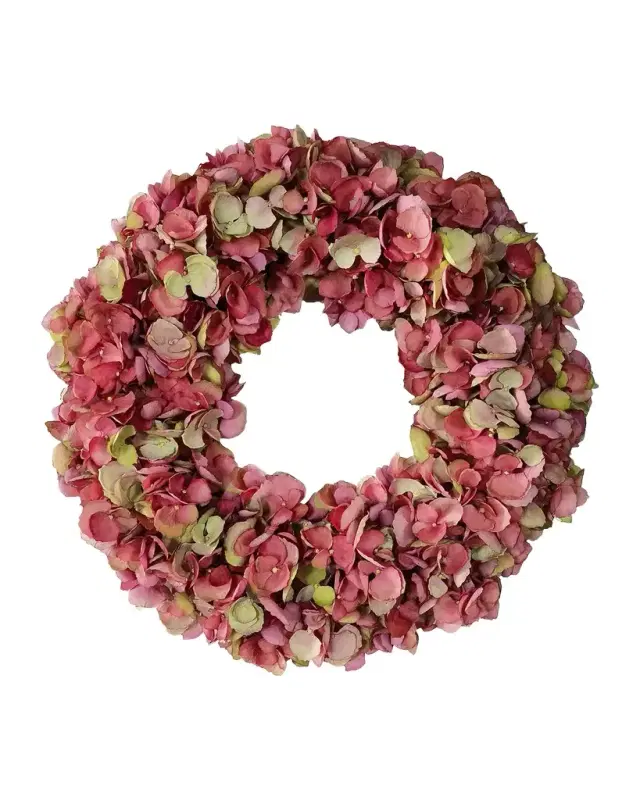 Winward Home Hydrangea Faux Wreath