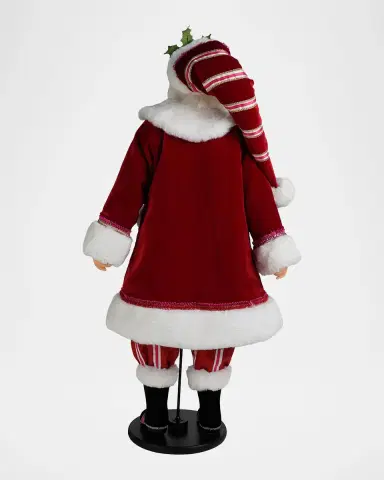 Katherine 's Collection Merry & Magnificent Christmas Papa Noel Tabletop Doll | Thumbnail 4