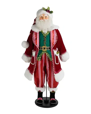 Katherine 's Collection Merry & Magnificent Christmas Papa Noel Tabletop Doll | Thumbnail 1