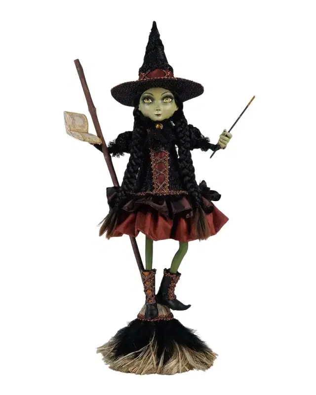 Katherine 's Collection Witching Hour Eliza Coppermoon Tabletop Doll