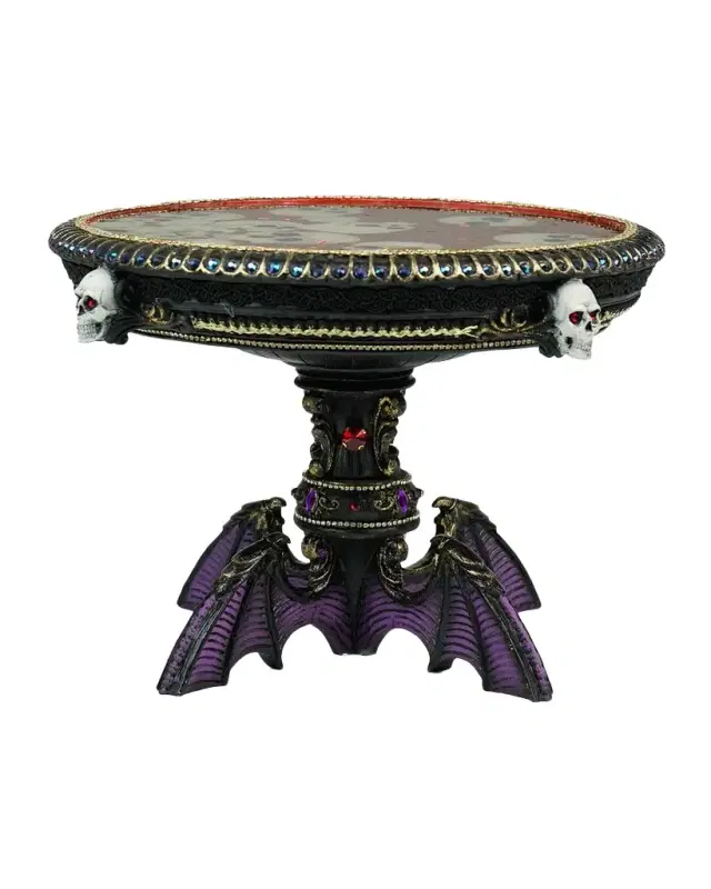 Katherine 's Collection Kiss Of Death Cake Stand