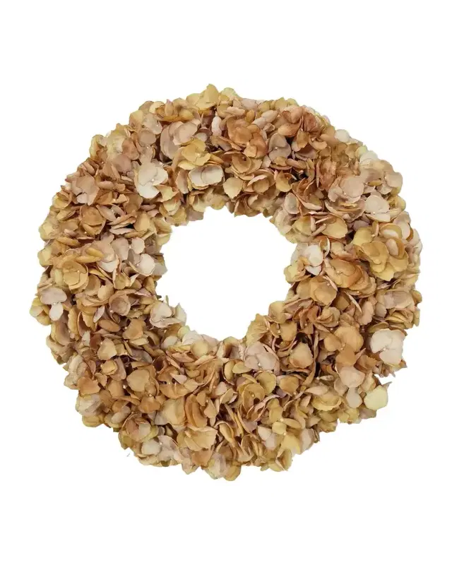 Winward Home Artificial Hydrangea Wreath