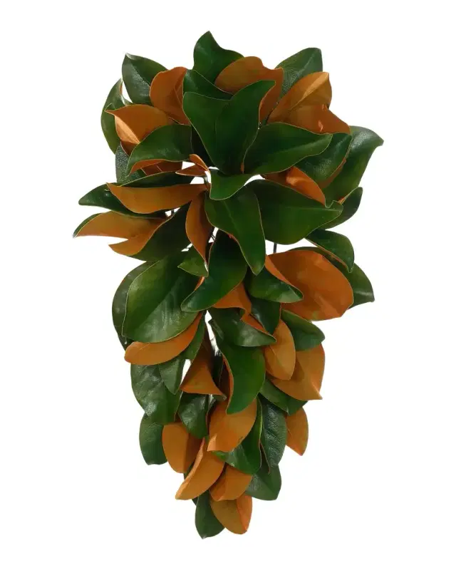 Winward Home Permanent Botanicals Magnolia Teardrop Floral Arrangement