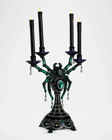 Katherine 's Collection Spider Halloween Candelabra | Thumbnail 2