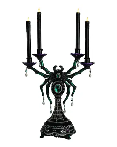 Katherine 's Collection Spider Halloween Candelabra | Thumbnail 1