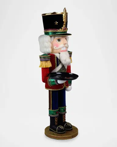 Katherine 's Collection Toy Soldier Nutcracker Server Doll | Thumbnail 2