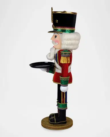 Katherine 's Collection Toy Soldier Nutcracker Server Doll | Thumbnail 3