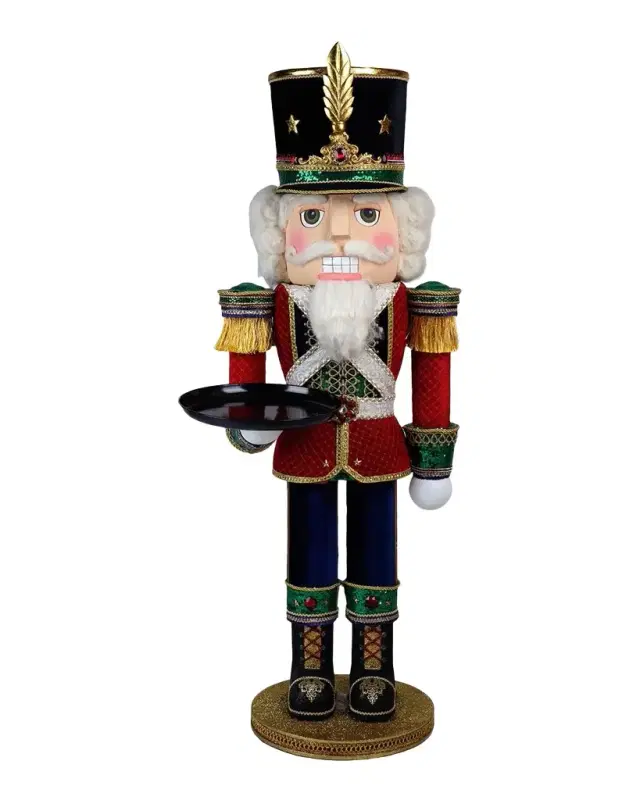 Katherine 's Collection Toy Soldier Nutcracker Server Doll