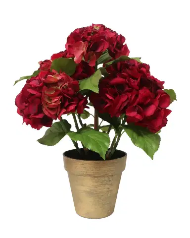 Winward Home Holiday Newness Potted Faux-Hydrangea Arrangement | Thumbnail 2
