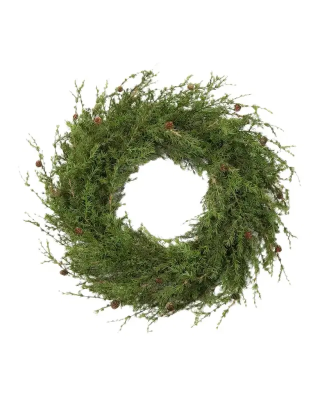 Winward Home Holiday Newness Faux-Pine Wreath