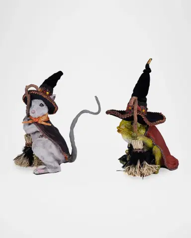 Katherine 's Collection Witching Hour 2-Piece Rat & Frog Tabletop Doll Set | Thumbnail 3 Katherine 's Collection Witching Hour 2-Piece Rat & Frog Tabletop Doll Set | Thumbnail 3