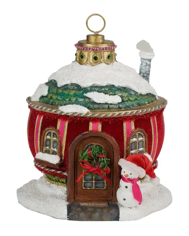 Katherine 's Collection Merry & Magnificent Christmas Tabletop Ornament House