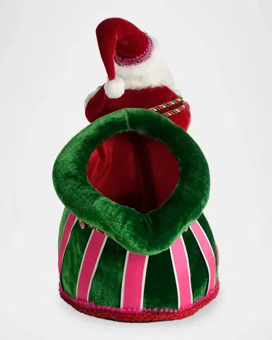 Katherine 's Collection Merry & Magnificent Christmas Papa Noel & Bag Candy Holder | Thumbnail 4