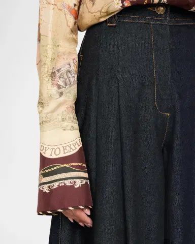 Zimmermann Valiant Denim Tailored Jeans | Thumbnail 5 Zimmermann Valiant Denim Tailored Jeans | Thumbnail 5
