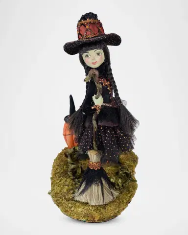 Katherine 's Collection Witch in Training Halloween Figurine | Thumbnail 3