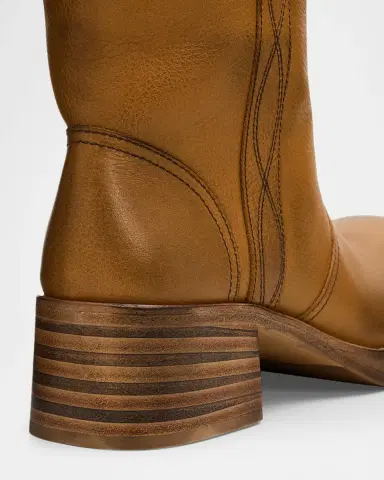Miu Miu 50mm Western Leather Knee-High Boots | Thumbnail 5 Miu Miu 50mm Western Leather Knee-High Boots | Thumbnail 5