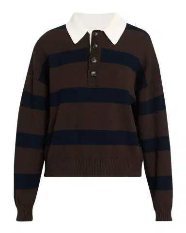A.L.C. Alexa Striped Polo Sweater | Thumbnail 1