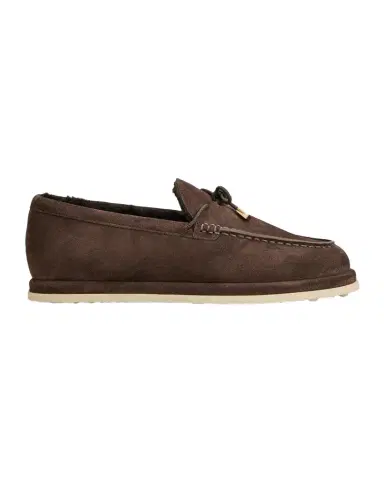 Tod's Men's Suede Shearling-Lined Moc-Toe Loafers | Thumbnail 1 Tod's Men's Suede Shearling-Lined Moc-Toe Loafers | Thumbnail 1