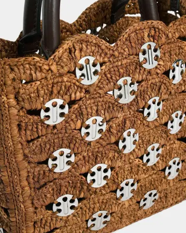 Rabanne Sac a Main Raffia Tote Bag | Thumbnail 5 Rabanne Sac a Main Raffia Tote Bag | Thumbnail 5