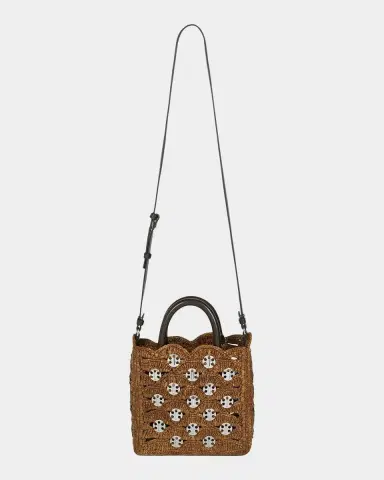 Rabanne Sac a Main Raffia Tote Bag | Thumbnail 6 Rabanne Sac a Main Raffia Tote Bag | Thumbnail 6